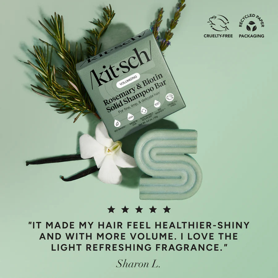 Rosemary & Biotin Shampoo & Conditioner Bar Combo