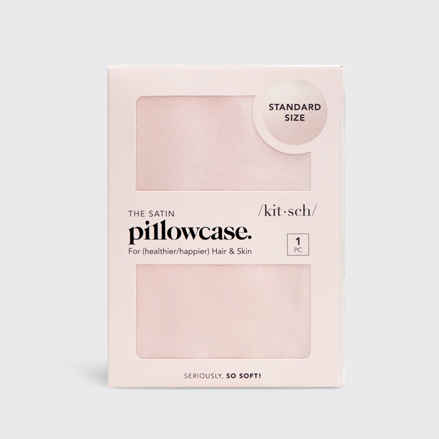 Satin Pillowcase in Blush
