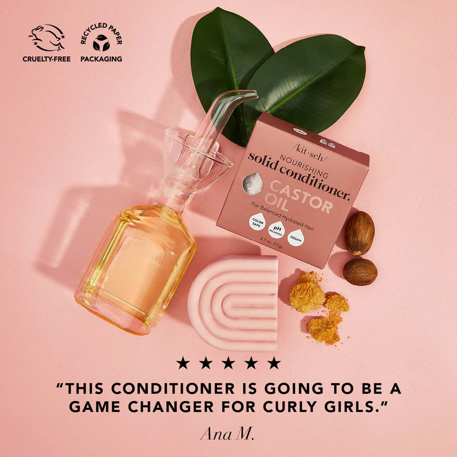 Castor Oil Nourishing Shampoo & Conditioner Bar Combo