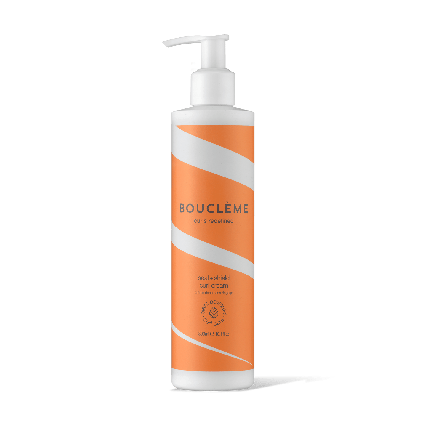 Bouclème Seal + Shield Curl Cream for hydrating, defining, smoothing, and protecting wavy, curly, and coily hair.