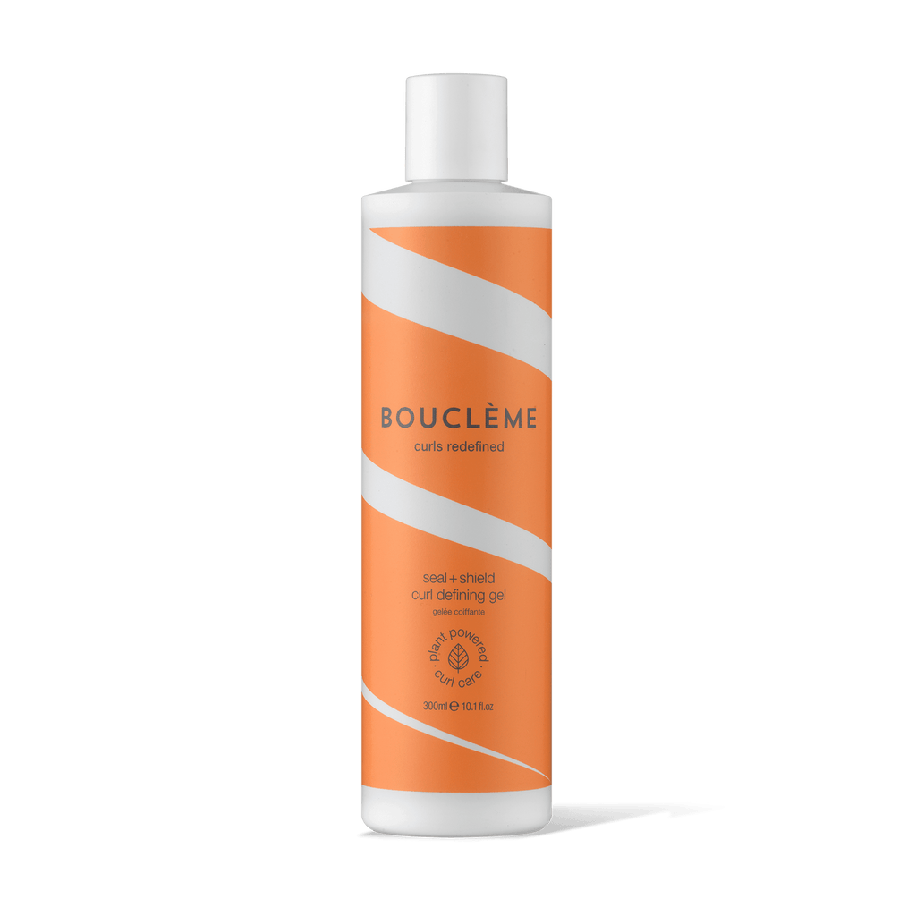 Bouclème Seal + Shield Curl Defining Gel for defining, hydrating, and controlling frizz in wavy, curly, and coily hair